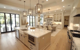 Kitchen remodeling services completed by a Los Angeles general contractor